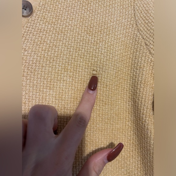 DENVER HAYES knit v neck sweater XL - Picture 3 of 6